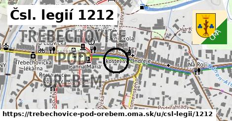 Čsl. legií 1212, Třebechovice pod Orebem