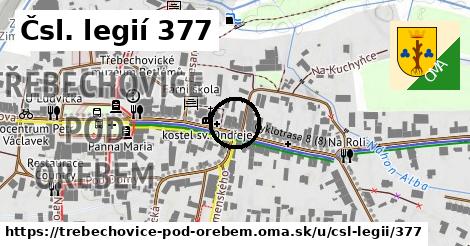 Čsl. legií 377, Třebechovice pod Orebem