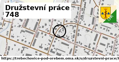 Družstevní práce 748, Třebechovice pod Orebem