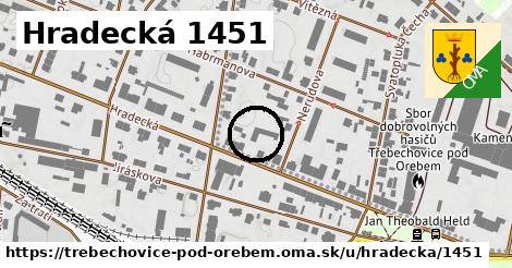 Hradecká 1451, Třebechovice pod Orebem