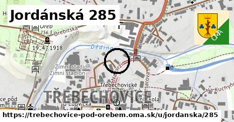 Jordánská 285, Třebechovice pod Orebem