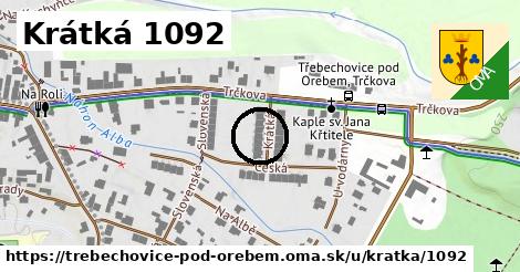 Krátká 1092, Třebechovice pod Orebem