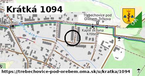 Krátká 1094, Třebechovice pod Orebem