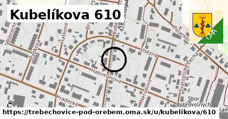 Kubelíkova 610, Třebechovice pod Orebem