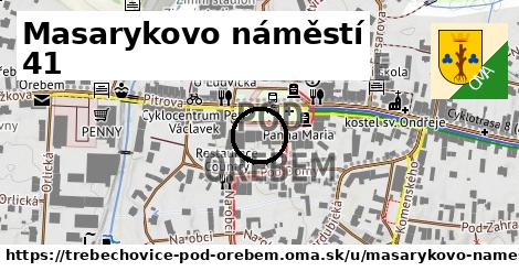 Masarykovo náměstí 41, Třebechovice pod Orebem