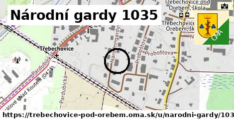 Národní gardy 1035, Třebechovice pod Orebem