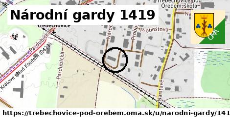 Národní gardy 1419, Třebechovice pod Orebem