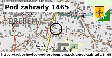 Pod zahrady 1465, Třebechovice pod Orebem