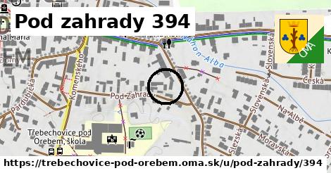 Pod zahrady 394, Třebechovice pod Orebem