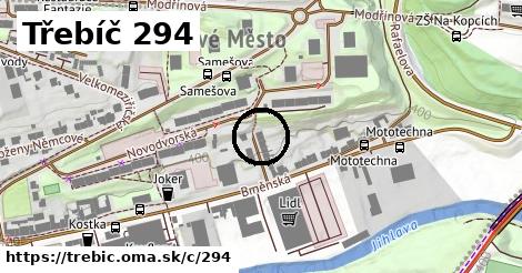 Třebíč <span class="supisne">294</span>
