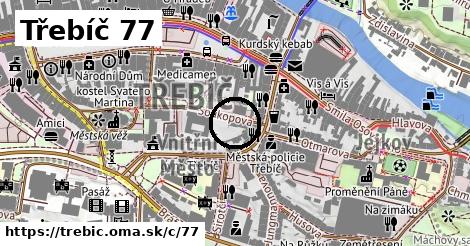 Třebíč <span class="supisne">77</span>