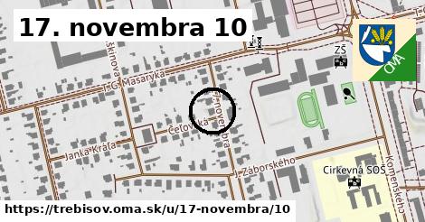 17. novembra 10, Trebišov