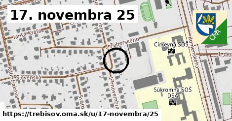 17. novembra 25, Trebišov