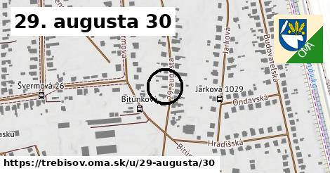 29. augusta 30, Trebišov