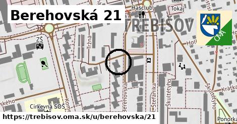 Berehovská 21, Trebišov