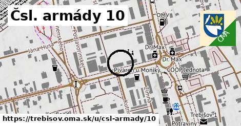 Čsl. armády 10, Trebišov