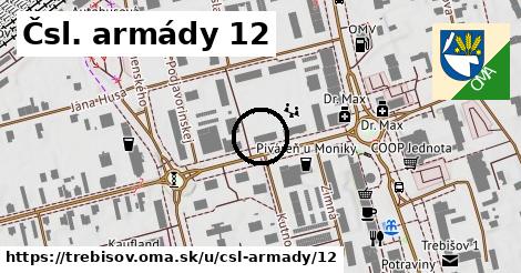 Čsl. armády 12, Trebišov