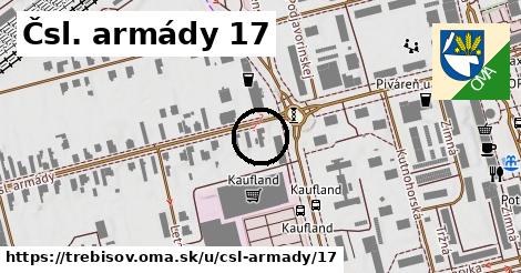 Čsl. armády 17, Trebišov