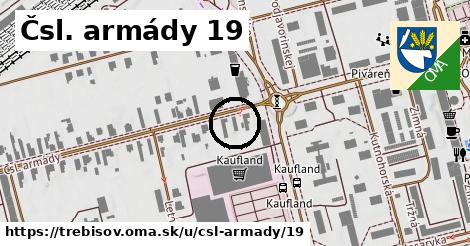 Čsl. armády 19, Trebišov