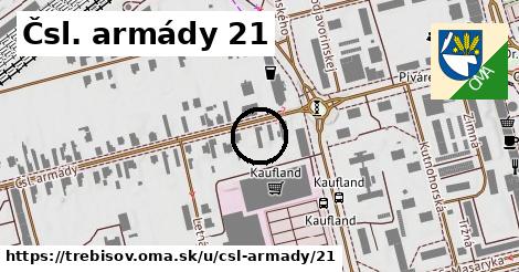 Čsl. armády 21, Trebišov