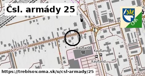 Čsl. armády 25, Trebišov