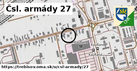 Čsl. armády 27, Trebišov