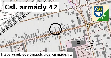 Čsl. armády 42, Trebišov