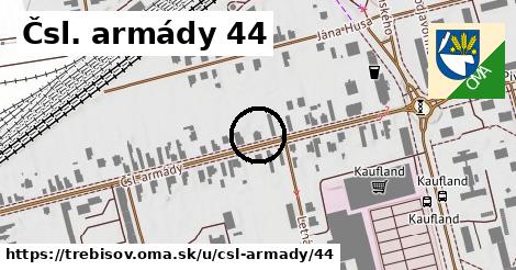 Čsl. armády 44, Trebišov