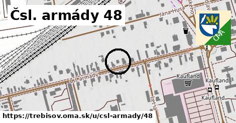 Čsl. armády 48, Trebišov