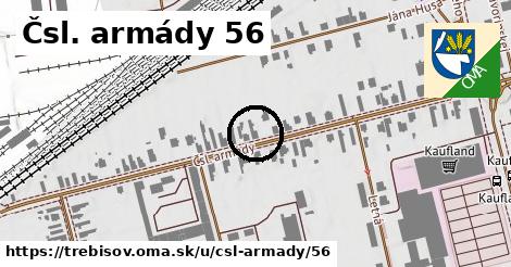 Čsl. armády 56, Trebišov