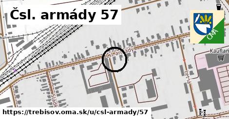 Čsl. armády 57, Trebišov