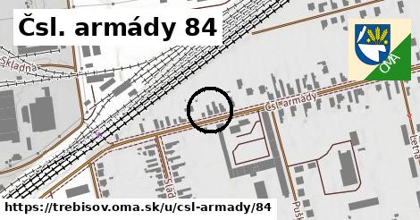 Čsl. armády 84, Trebišov