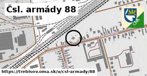 Čsl. armády 88, Trebišov