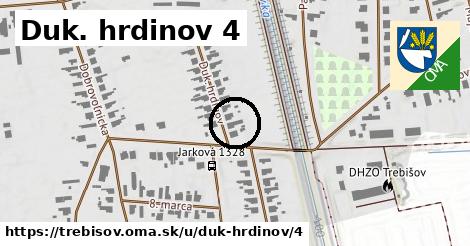 Duk. hrdinov 4, Trebišov