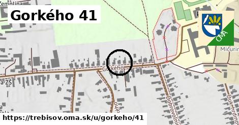Gorkého 41, Trebišov