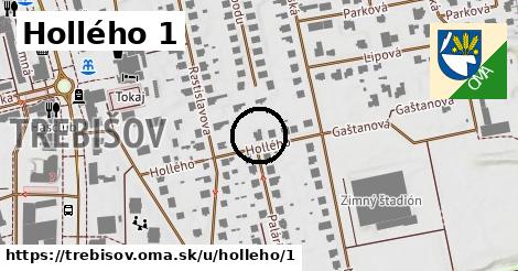 Hollého 1, Trebišov