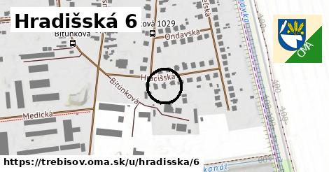 Hradišská 6, Trebišov