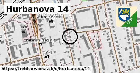 Hurbanova 14, Trebišov