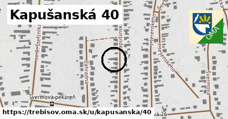 Kapušanská 40, Trebišov