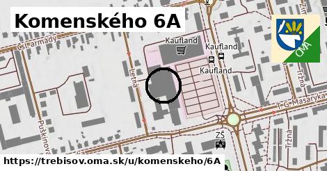 Komenského 6A, Trebišov