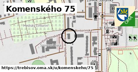 Komenského 75, Trebišov