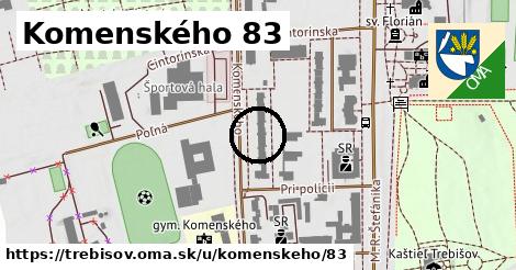 Komenského 83, Trebišov