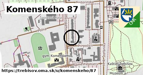 Komenského 87, Trebišov