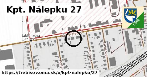 Kpt. Nálepku 27, Trebišov