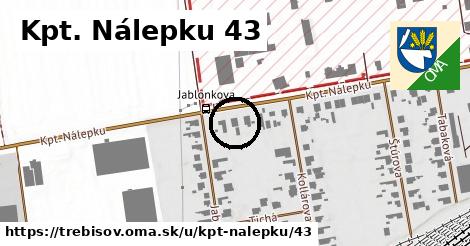 Kpt. Nálepku 43, Trebišov