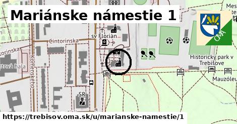 Mariánske námestie 1, Trebišov