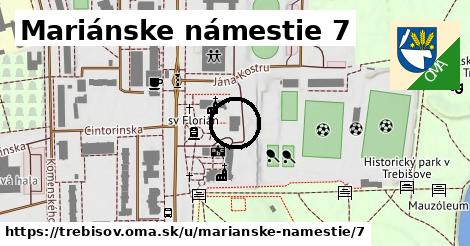 Mariánske námestie 7, Trebišov