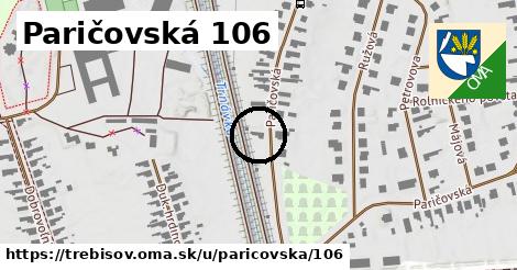 Paričovská 106, Trebišov