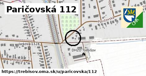 Paričovská 112, Trebišov