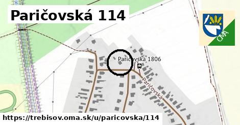 Paričovská 114, Trebišov